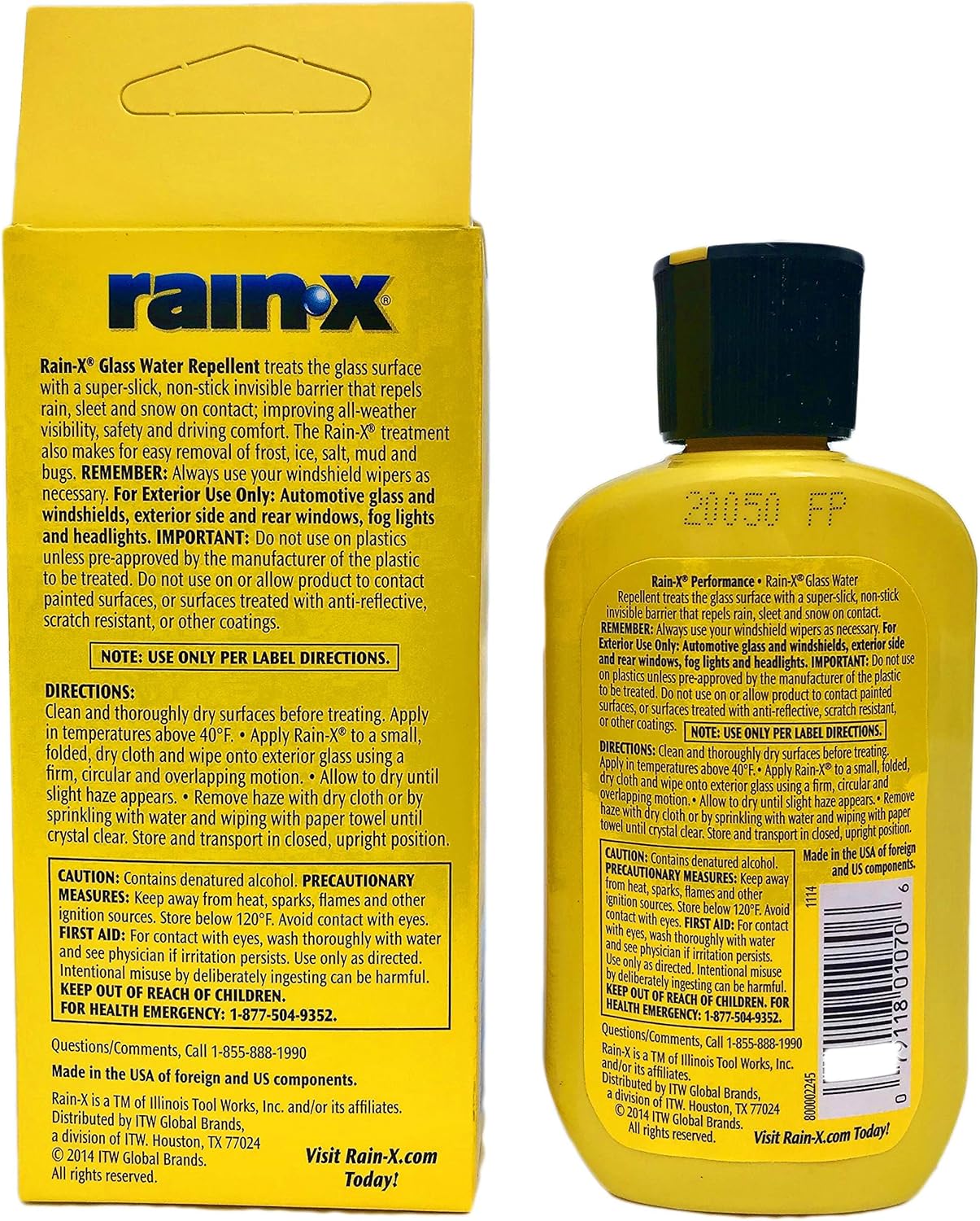 Rain-X Rain Repellent ā 3.5 fl oz ā Glass Water Repellent Treatment